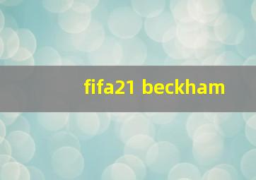 fifa21 beckham